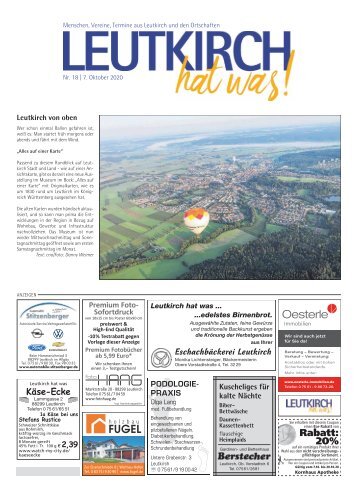 Leutkirch hat was 07.10.2020