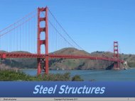 Steel Structures - Engineering Class Home Pages