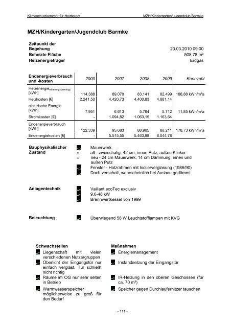 Gebäudesteckbriefe - Stadt Helmstedt