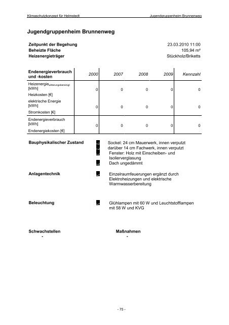 Gebäudesteckbriefe - Stadt Helmstedt