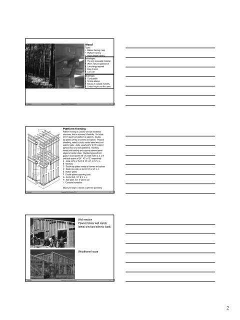 Structure material - Engineering Class Home Pages