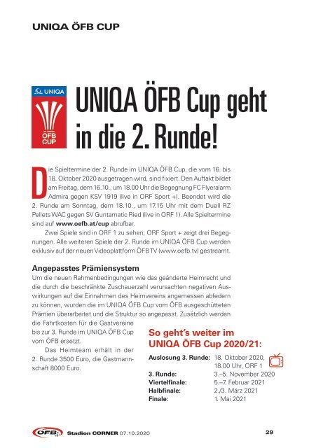 ÖFB Stadioncorner Griechenland