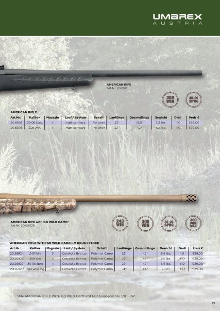 Ruger Gesamtkatalog 2020/2021