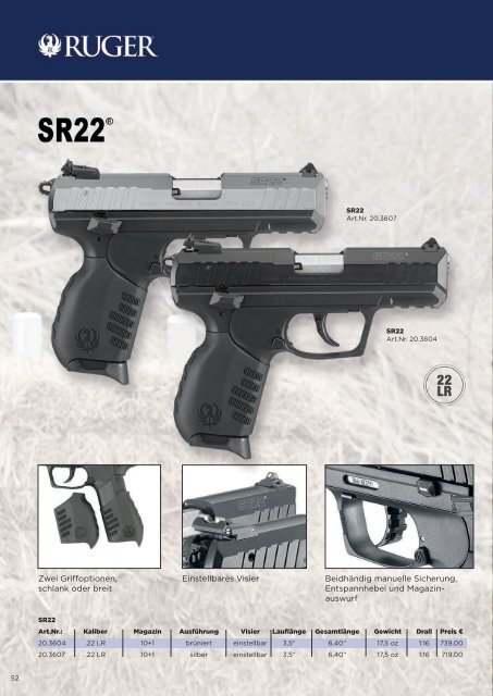 Ruger Gesamtkatalog 2020/2021