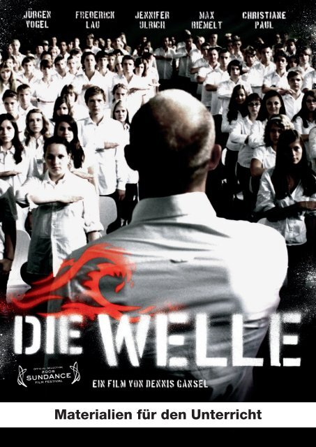 Bestellung Filmhefte DIE WELLE - SCHULKINO.at