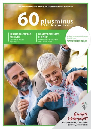 60plusminus, Ausgabe Herbst/Winter 2020/21
