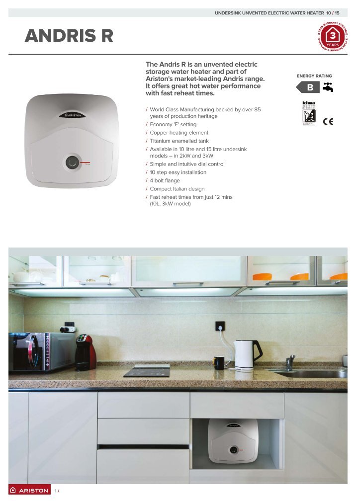 Ariston CLIMA app - Quick Start Guide