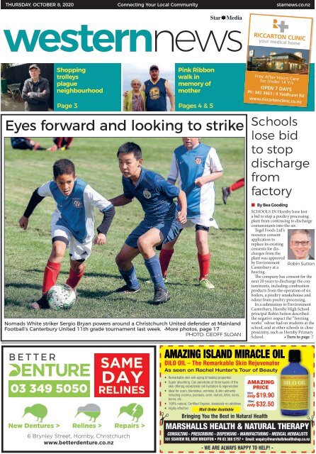 Western News: October 08, 2020