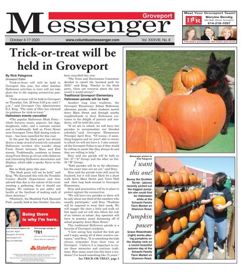 Groveport Messenger - October 4th, 2020