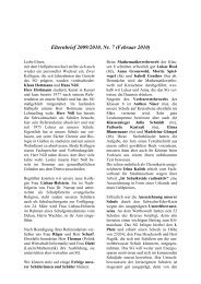 Elternbrief 2009/2010, Nr. 7 (Februar 2010) - Schwalmschule Treysa