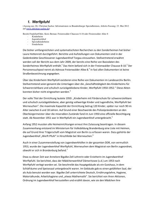 1 Werftpfuhl Dr Christian Sachse