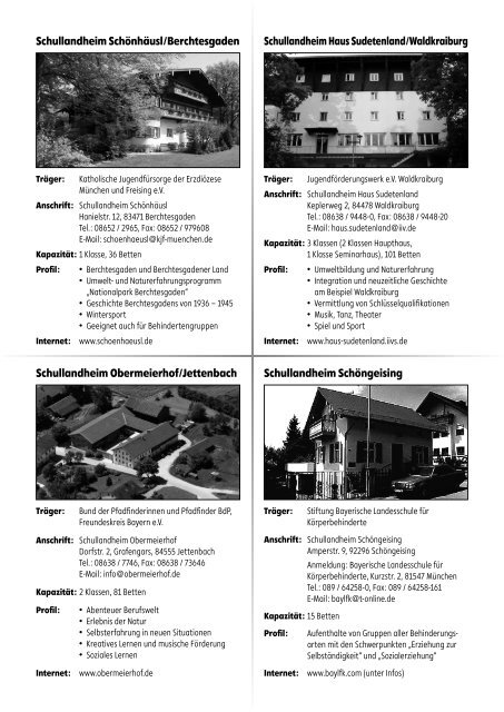 Schullandheim Wartaweil T