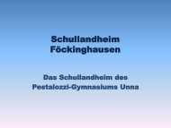 Schullandheim Föckinghausen - PGU