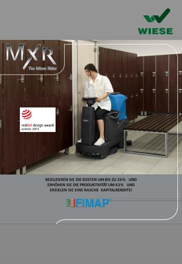 Scheuersaugmaschine Fimap MXR