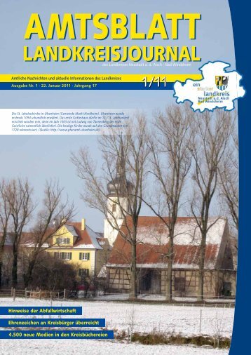 kultur im landkreis - Landkreis Neustadt an der Aisch - Bad Windsheim