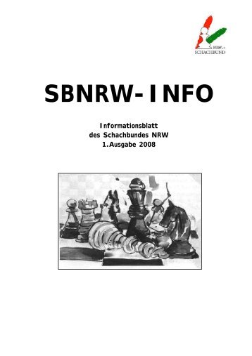 Nachrichten und Mitteilungen aus dem SBNRW - Schachbund NRW