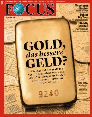 FOCUS Magazin 42/2020 Vorschau