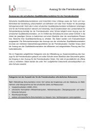 Auszug für die Fremdevaluation - open | Schulportfolio