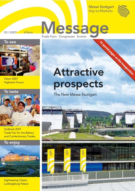 Message issue 3/2007 - Messe Stuttgart
