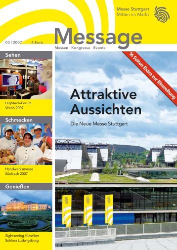 Message Ausgabe 3/2007 - Messe Stuttgart