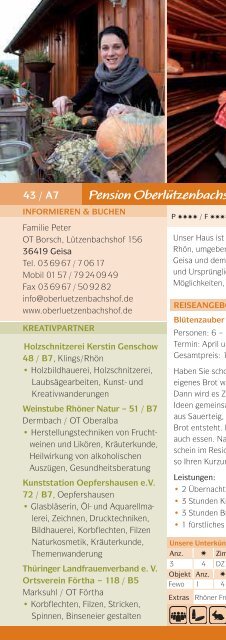 v5 Katalog Kreativer Landurlaub.indd - Naturpark Thüringer ...