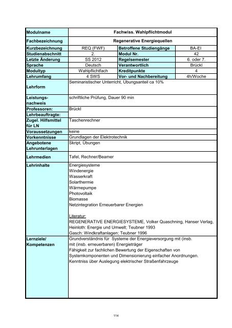 Informatik 2 - Hochschule Regensburg