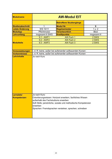 Informatik 2 - Hochschule Regensburg