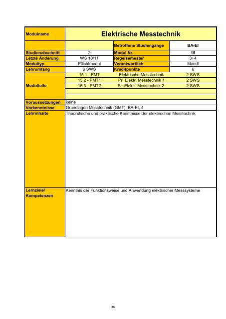 Informatik 2 - Hochschule Regensburg