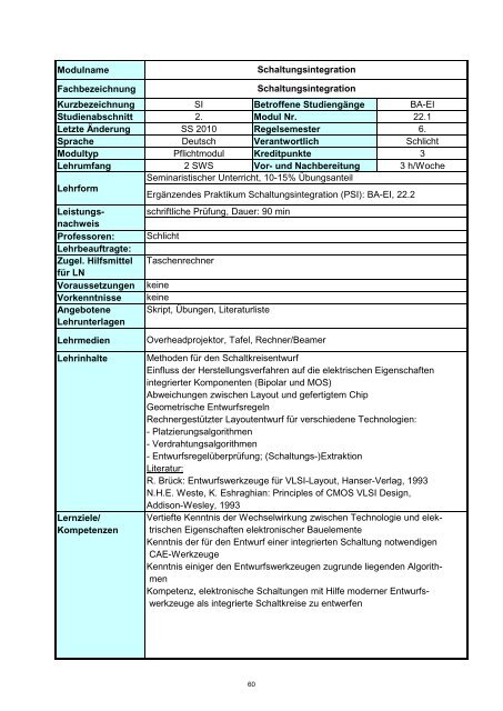 Informatik 2 - Hochschule Regensburg