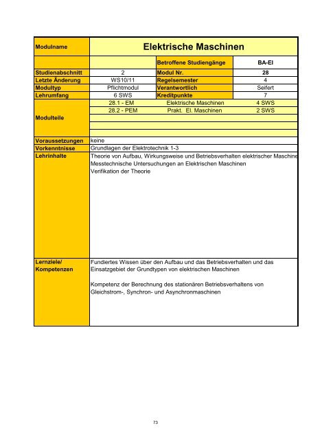 Informatik 2 - Hochschule Regensburg