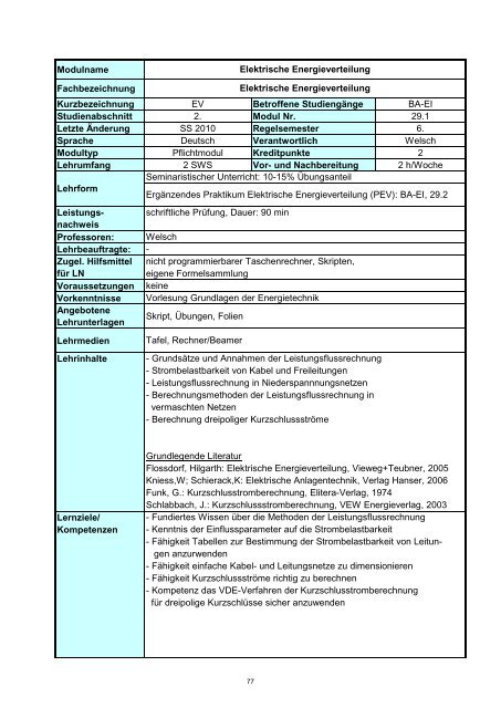 Informatik 2 - Hochschule Regensburg