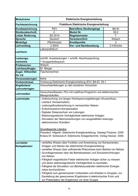 Informatik 2 - Hochschule Regensburg