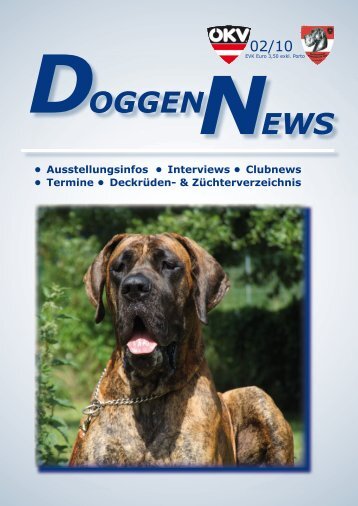 Klubnews - Österreichischer Doggenklub