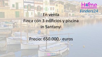 Se vende esta finca con 1 mansión y 4 apartamentos en Santanyi. (MAS0011)