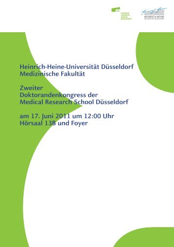 34 Seiten als pdf - MedRSD - Heinrich-Heine-Universität Düsseldorf