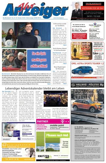 Ihr Anzeiger Bad Bramstedt 41 2020