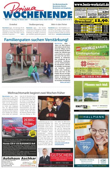 Prima Wochenende 41 2020