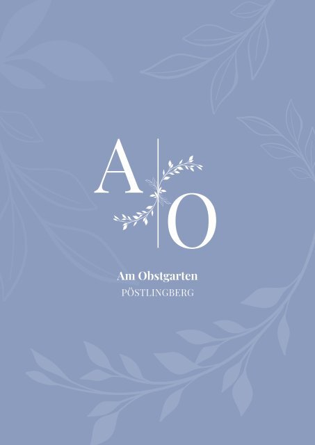 FOLDER | AM OBSTGARTEN