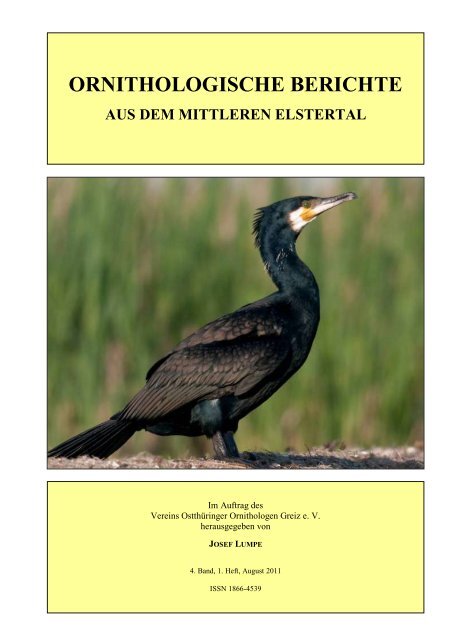 ornithologische berichte aus dem mittleren elstertal - Verein ...