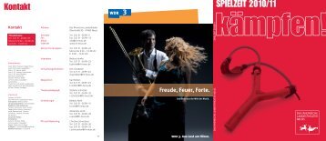 SPIELZEIT 2010/11 - Rheinisches Landestheater Neuss