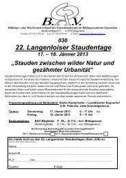 030 22. Langenloiser Staudentage 17. – 18. Jänner 2013 - OGV