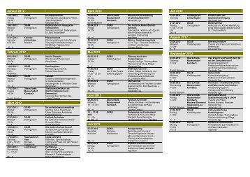 Jahresprogramm 2012 - Landkreis Biberach