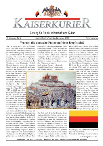 Warum die deutsche Fahne auf dem Kopf steht?