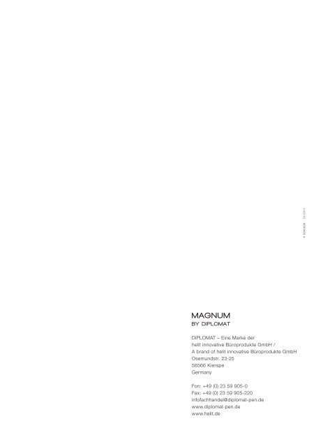 2010 MAGNUM BY DIPLOMAT FH Katalog-05.indd