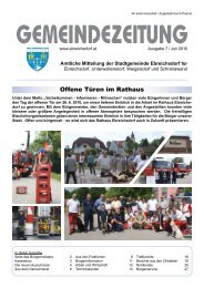 Unterwaltersdorfer Dorf-Flohmarkt Samstag, 25 ... - Ebreichsdorf