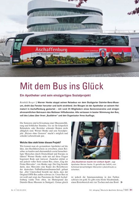 können Sie den Artikel lesen - Aschaffenburger-Bus