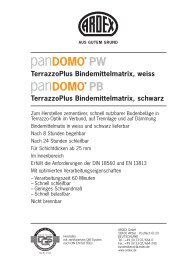 TerrazzoPlus Bindemittelmatrix, weiss TerrazzoPlus ... - Pandomo