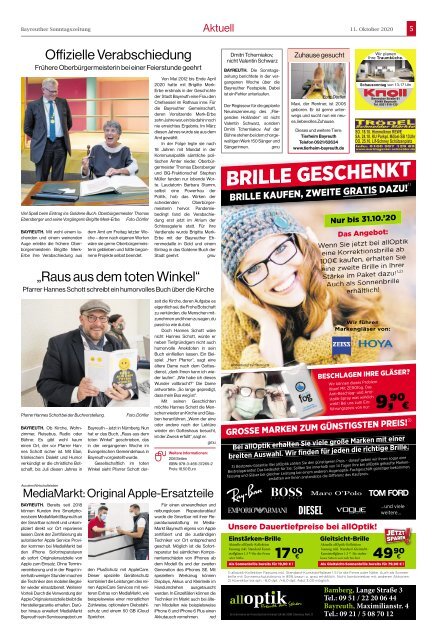 Bayreuther Sonntagszeitung 2020-10-11