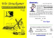 Termine zum Merken - Struckum