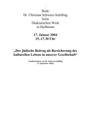 Rede Dr. Christian Schwarz-Schilling beim ... - Diaphania